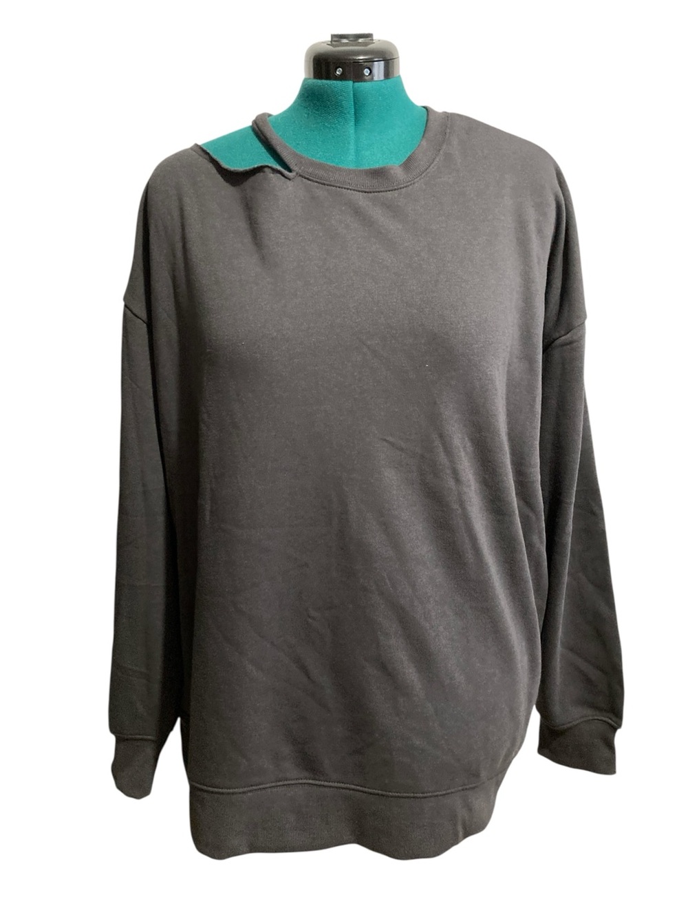 NWT Torrid Shoulder Cutout Fleece Sweatshirt